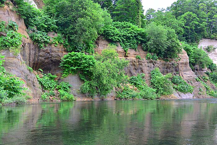 尻別川の川下り