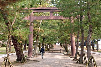 出雲大社三の鳥居