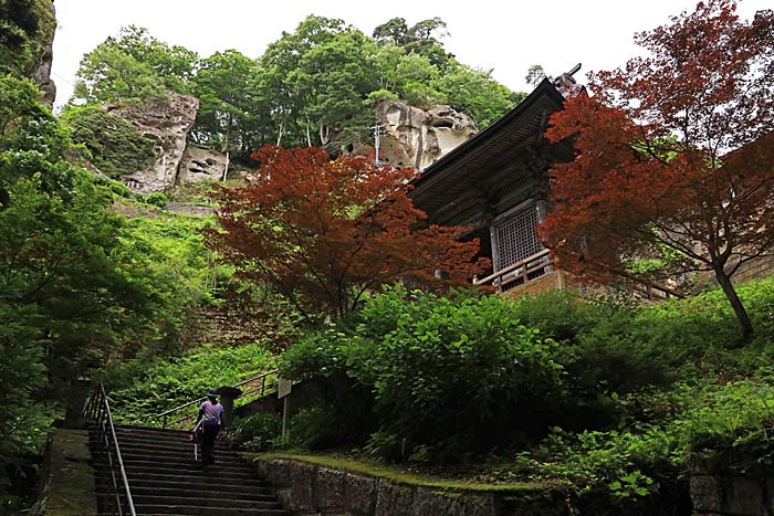 山寺仁王門