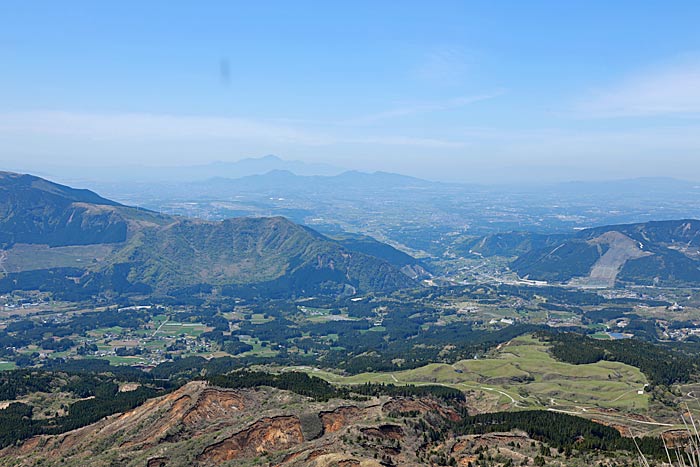 烏帽子岳山頂からの展望