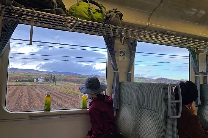 富良野線キハ150形車内風景