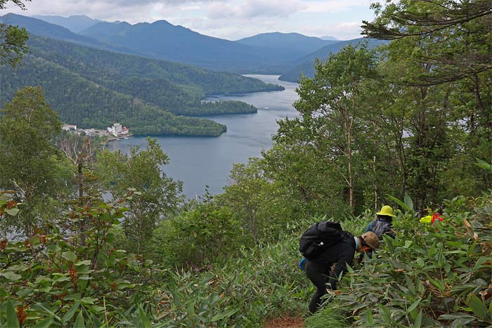 白雲山の登山