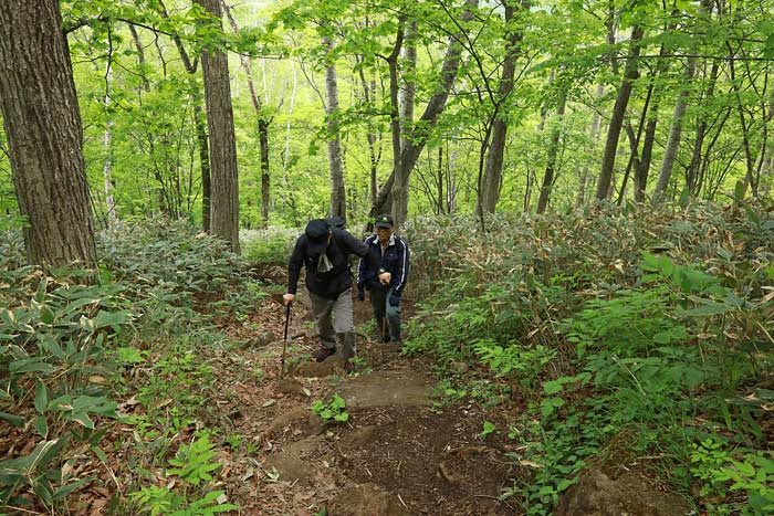 剣山登山