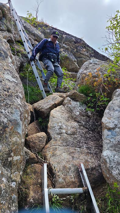 剣山登山